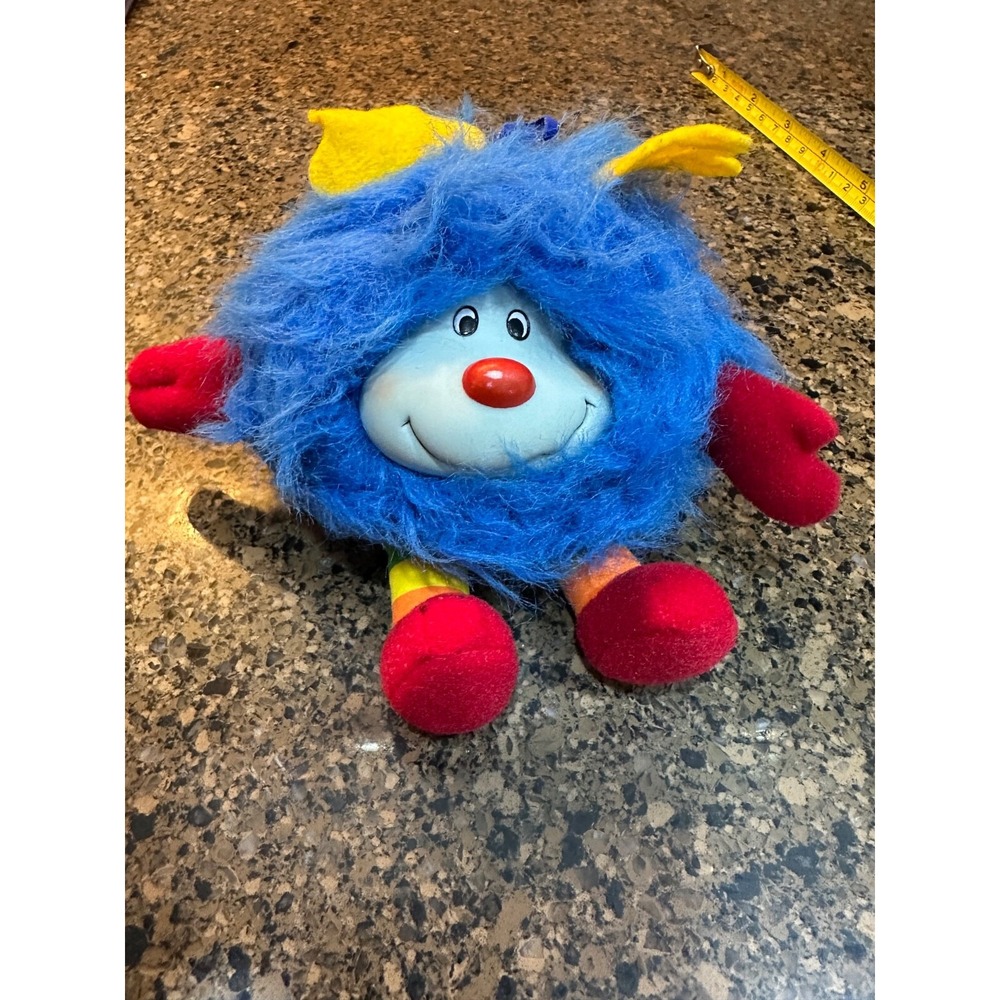 1983 Hallmark Rainbow Brite Blue Champ Sprite Doll Plush